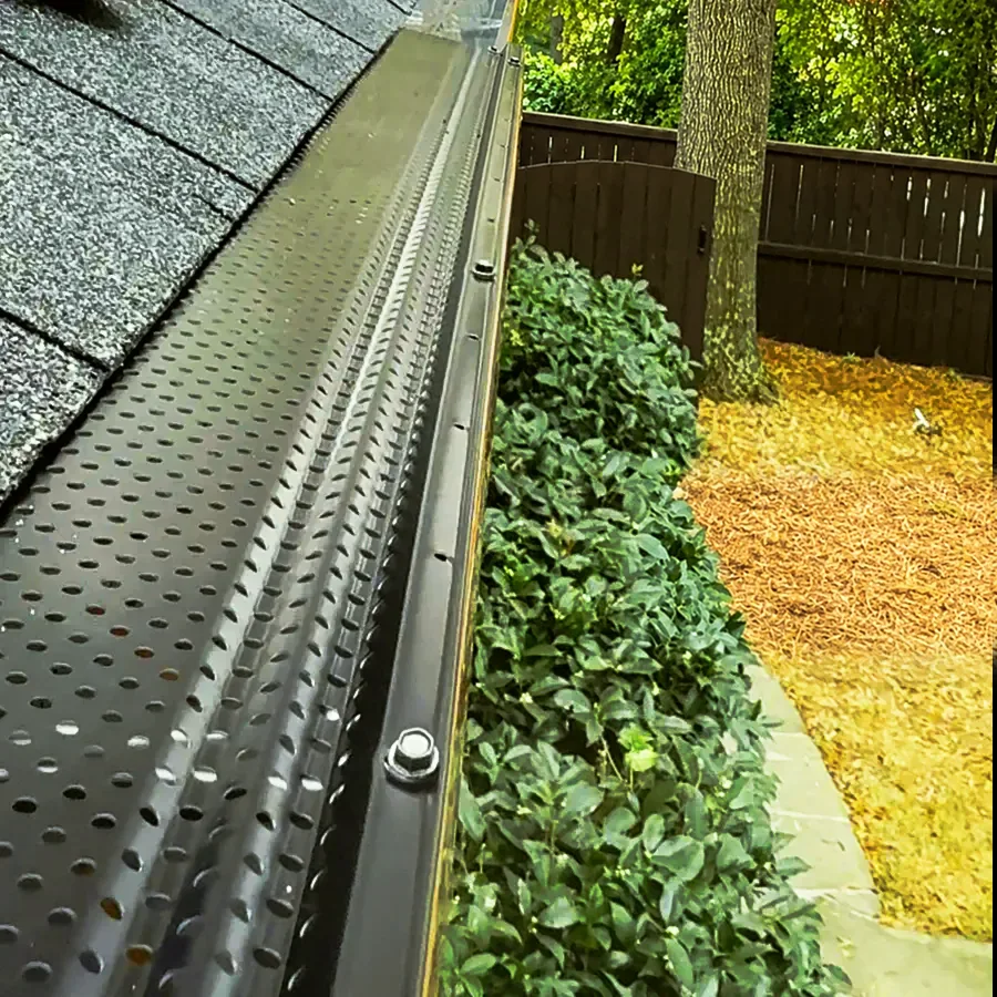 Gutter General seamless gutter installation project