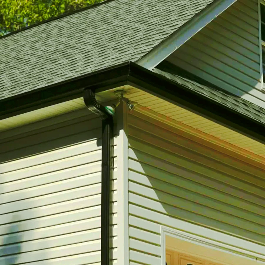 Gutter General seamless gutter installation project
