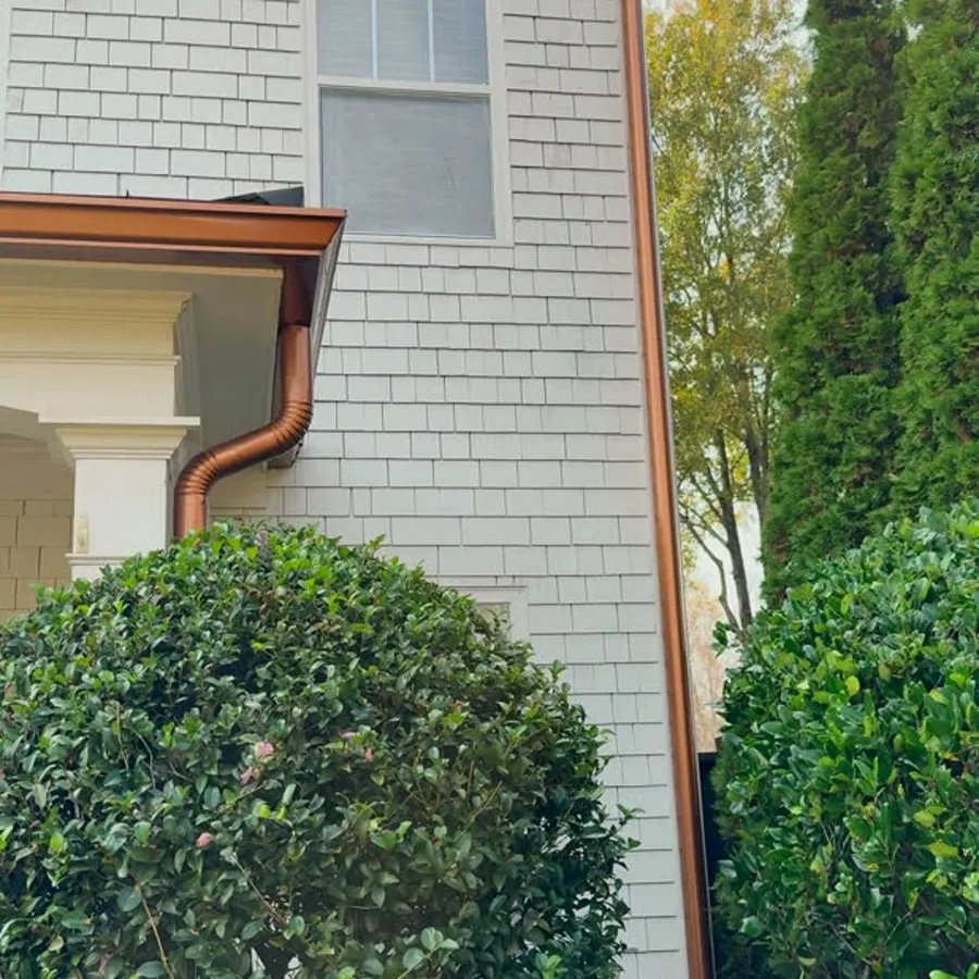 Gutter General seamless gutter installation project