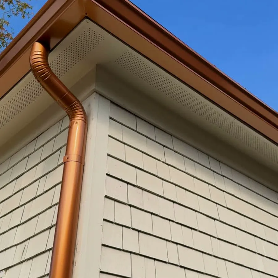 Gutter General seamless gutter installation project