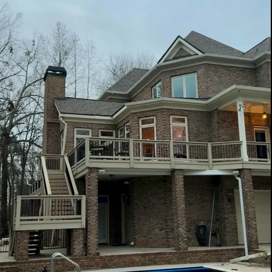 Gutter General seamless gutter installation project